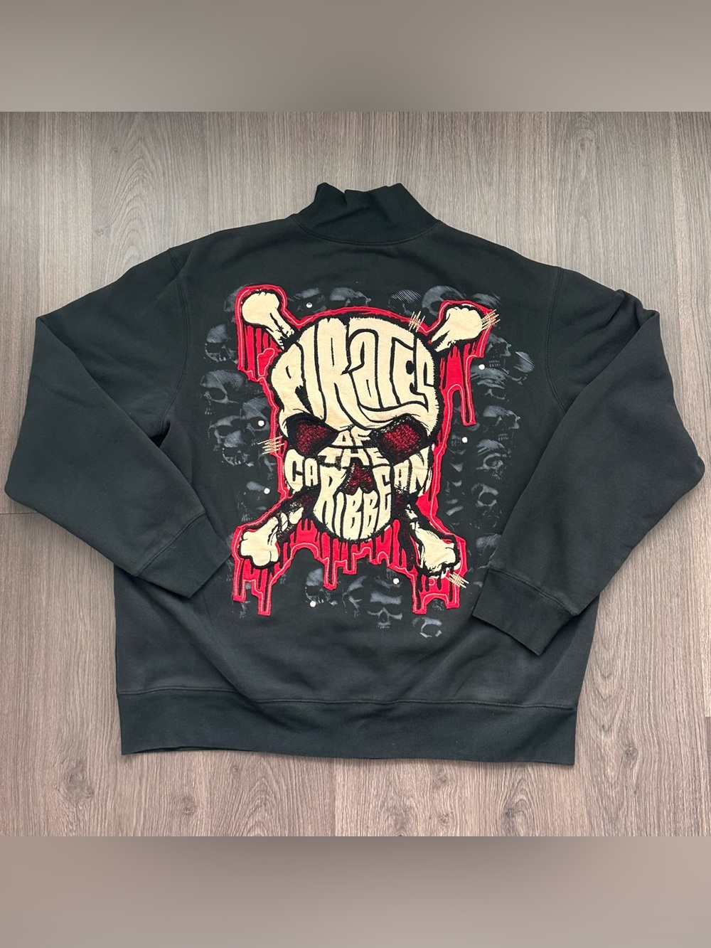 Disney Pirates of the Caribbean Bomber Zip Up Jack